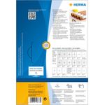 HERMA Wetterfeste Etiketten aus Spezialpapier, 105 x 148 mm weiß, aus Papier, imprägniert, selbstklebend, - 1 Stück (10773)