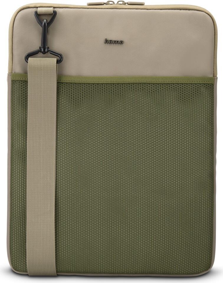Hama Laptop-Sleeve To Go zum Umhängen, von 34 bis 36 cm (13,3 - 14,1), Bg-Gr (00222072)