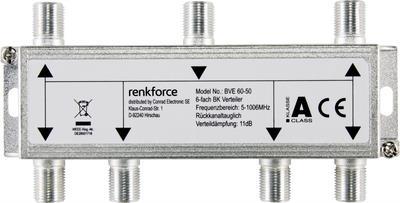 Renkforce Kabel-TV Verteiler 6-fach 5 - 1006 MHz (RF-4470398)