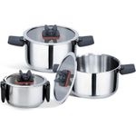 Maestro 6-teiliges Kochgeschirr-Set MR-3531-6 (MR-3531-6)