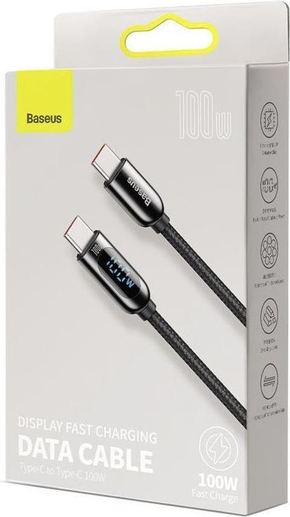 Baseus CATSK-B01 USB Kabel 1 m USB 2.0 USB C Schwarz (CATSK-B01)