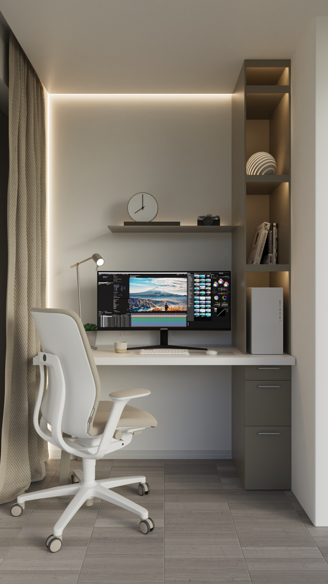 JAPANNEXT JN-IPS340UWQHD60C-C65W-HS 34" Curved UWQHD IPS Monitor USB-C 65W Schwarz/Silber