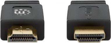 Manhattan 355636 HDMI-Kabel 5 m HDMI Typ A (Standard) Schwarz (355636)