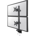 Neomounts FPMA-D960DVBLACKPLUS 2fach Monitor-Tischhalterung 43,2 cm (17) - 124,5 cm (49) Schwenkbar, Rotierbar, Neigbar Schwarz