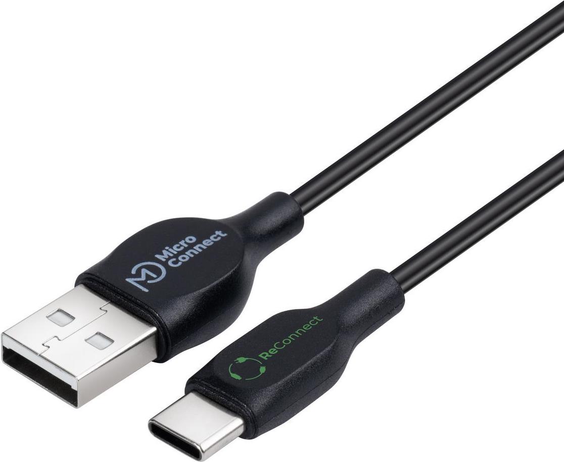 MicroConnect ReConnect USB-C 3.2 Gen 1 to USB-A 2.0 cable (ECO-USB3.1CCHAR1B)