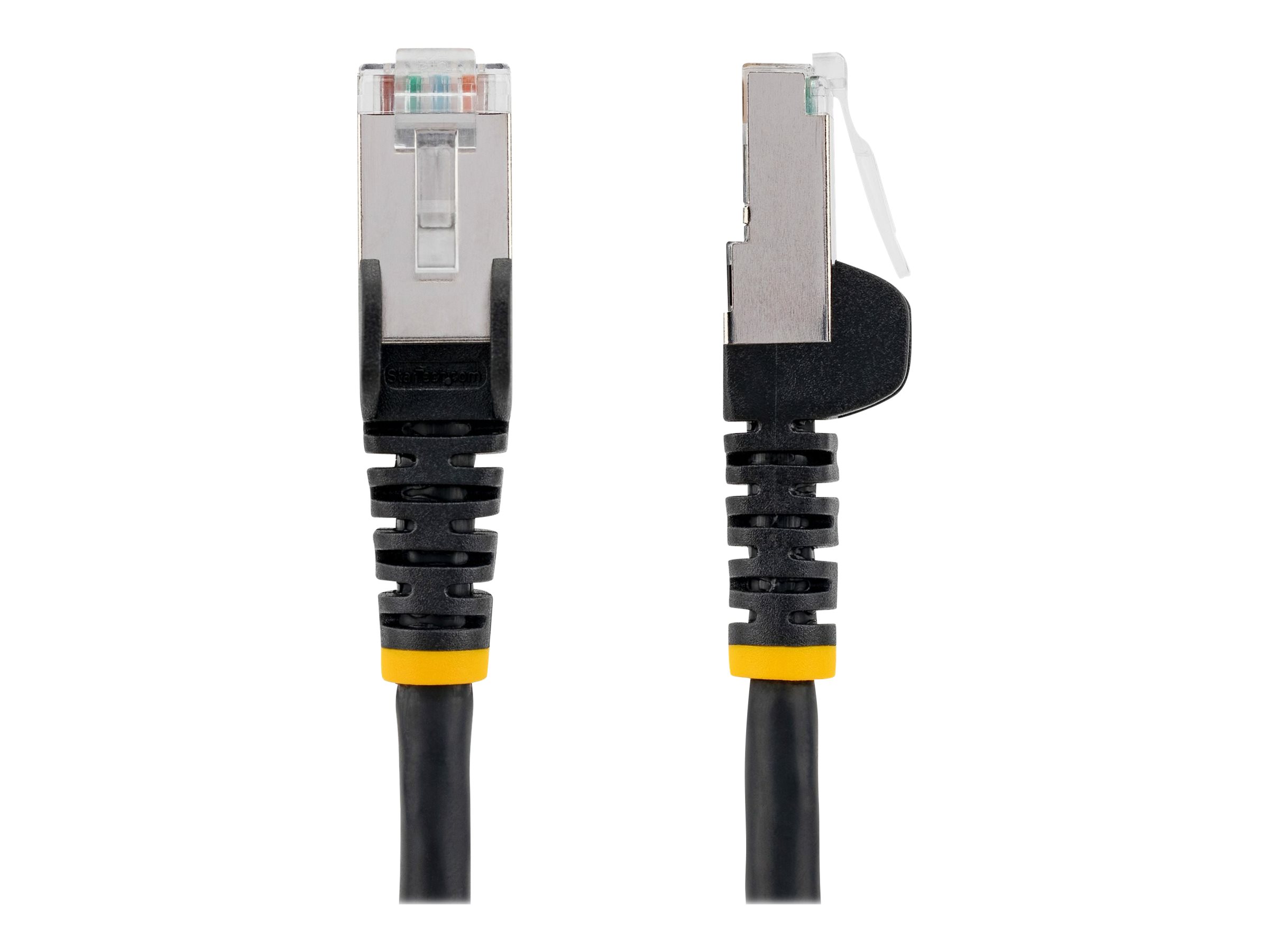 Startech NLBK-1M-CAT6A-PATCH 1 m CAT6a S/FTP LSZH Netzwerkkabel Schwarz