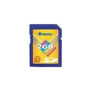 PRETEC SD Speicherkarte 2GB 60x (PCSD2GB)