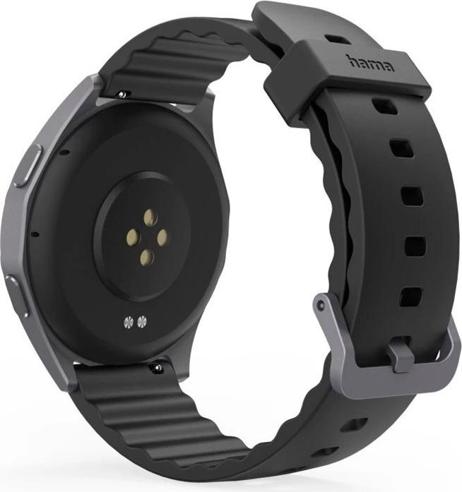 Hama 7010 1,43" AMOLED Smartwatch Bluetooth 5.3 Anthrazit