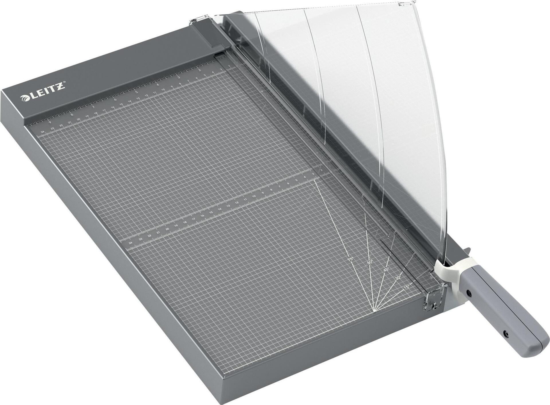 Esselte Leitz Precision Office Pro A4+ Hebelschneider Grau