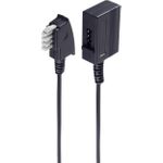 shiverpeaks ®-BASIC-S--Telefonverlängerung, TAE N-Stecker auf TAE N-Kupplung, 4-adrig, 15m (BS70225)