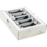 SLIM KAT6A 10 Gigabit Lightpatchkabel, 0,10m, U/FTP, Ø 3,8mm, schwarz, 50-Pack KAT6A LIGHT geschirmt (SLIM-LS-K6A 0.1 BK 50)