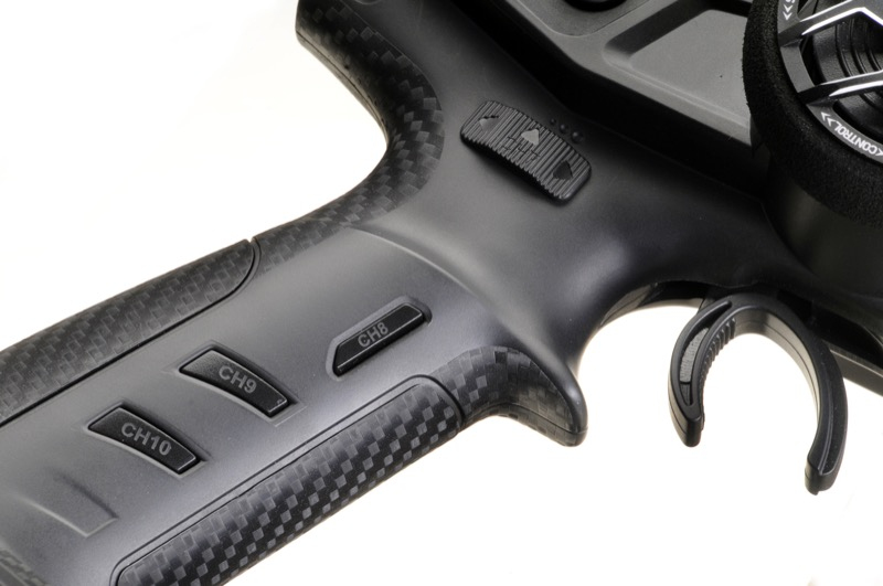 Absima CR10P Pistolengriff-Fernsteuerung 10-Kanäle 2,4 GHz mit Empfänger