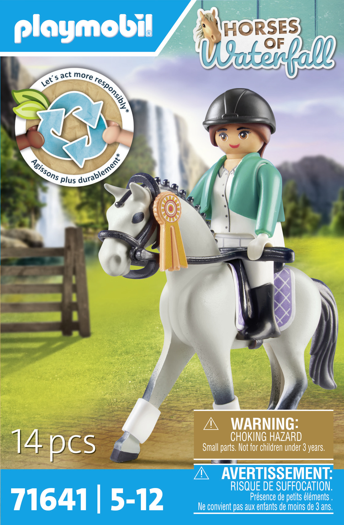 Playmobil Turnierreiterin 71641 Mehrfarbig