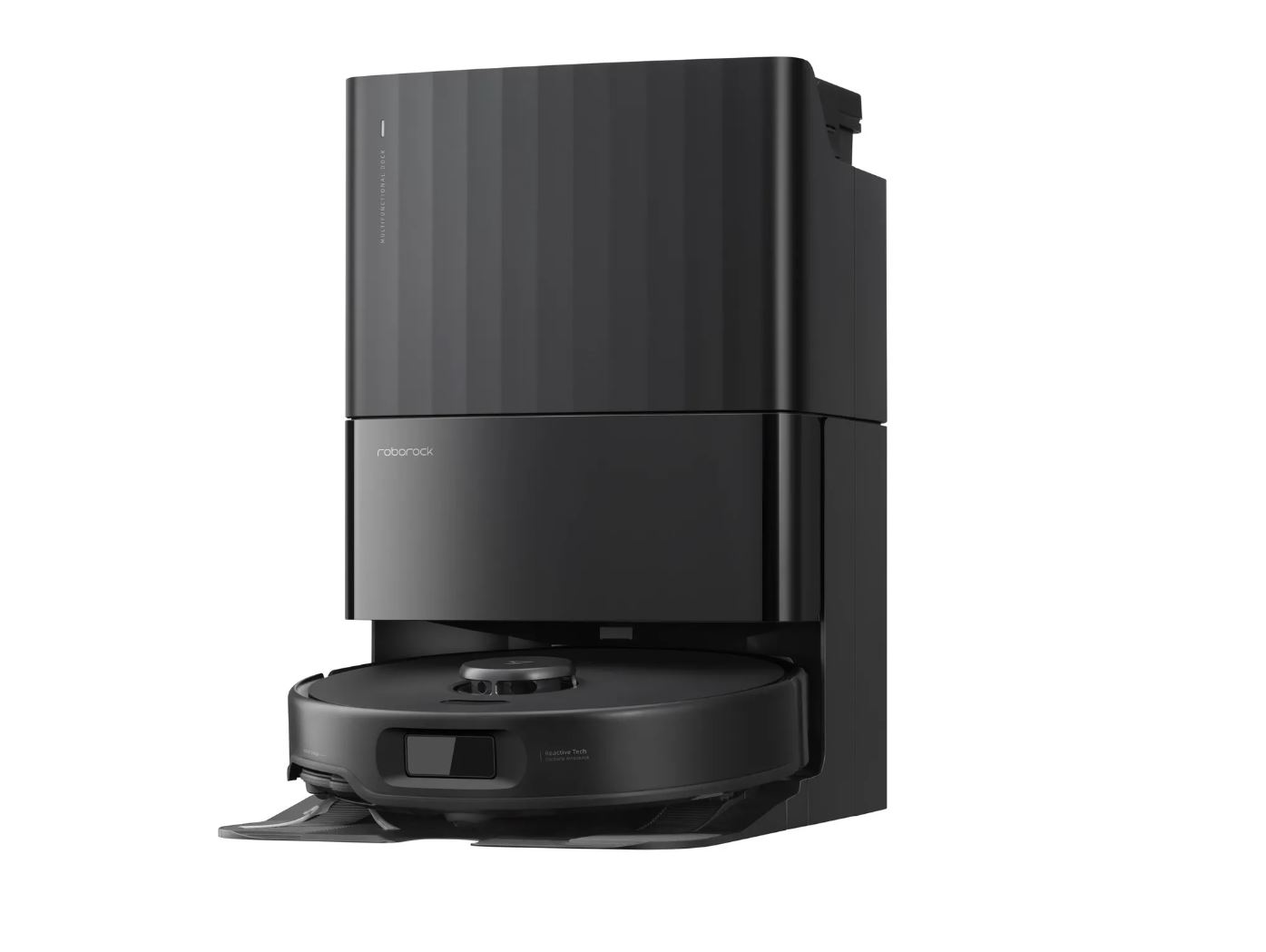 Roborock Qrevo Edge 5V1 Saug- & Wischroboter, 18500 Pa, LiDAR, 75°C Heißwasser, Schwarz