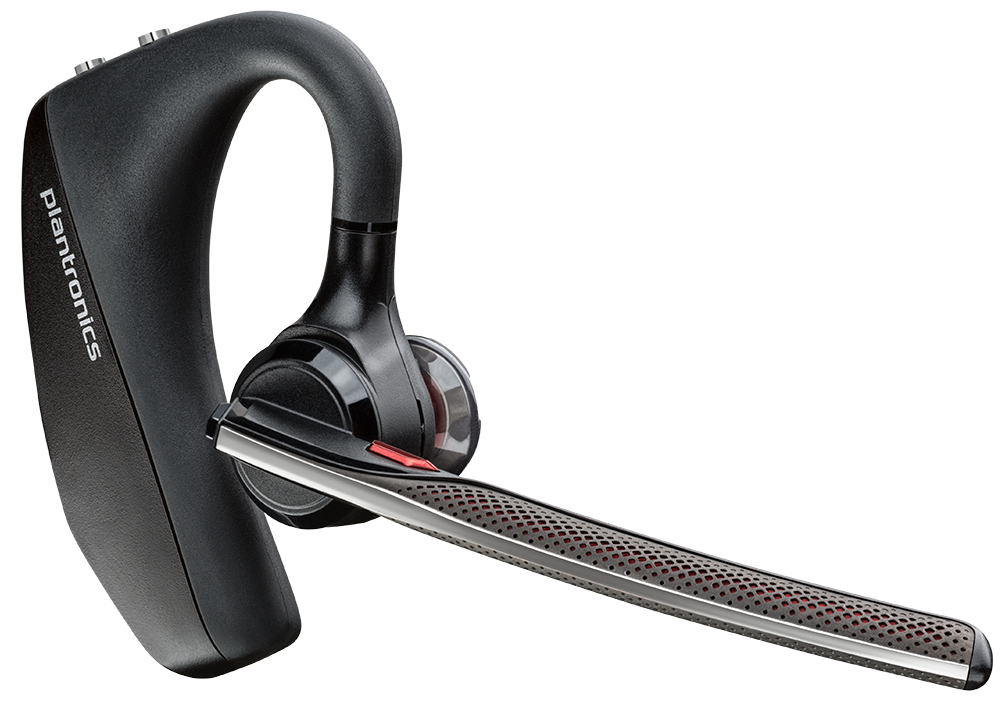 POLY Voyager 5200 Office Kopfhörer Ohrbügel - im Ohr Schwarz Bluetooth (212722-05) (geöffnet)