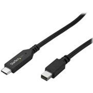 StarTech.com 1,8m USB-C auf Mini DisplayPort Kabel - USB C zu mDP Kabel - 4K ...
