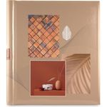 Hama Selbstklebe-Album Singo II, 28x31 cm, 20 weiße Seiten, Terracotta (00007638)