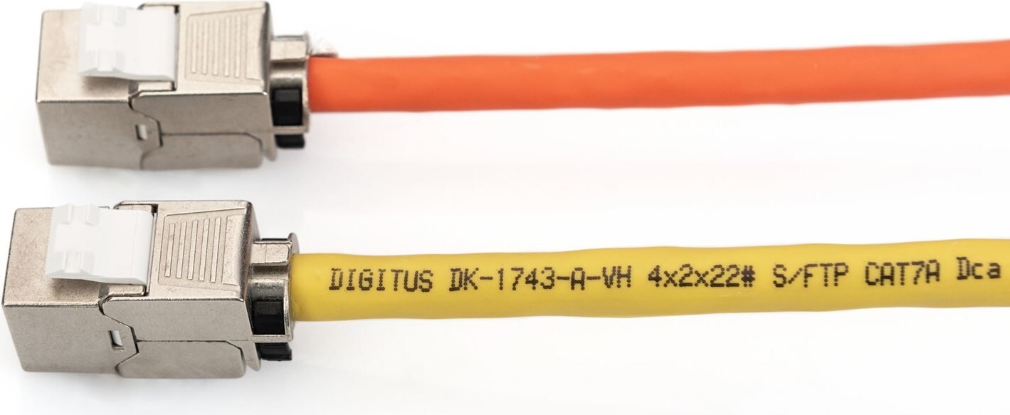 Digitus DIGITUS Professional DN-93617 CAT 6a Keystone Modul STP 500 MHz Silber