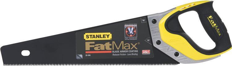 STANLEY Handsäge FatMax Gen L.550mm mit Appliflon Besch. 7 Zähne/Inch 1 mm dick Stanley (2-20-530)