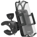 Hama Fahrrad-Handyhalterung Strong, 360 Grad drehbar, univers. für Smartphones (00201514)
