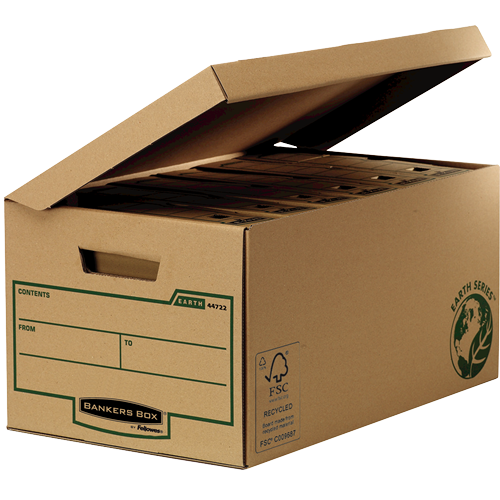 Fellowes 4472205 Aufbewahrungsbox Storage box Black,Brown Rectangular Paper (4472205)
