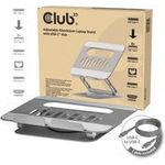 Club3D Laptopständer mit USB-C HUB 100W 360° 4K60Hz (CSV-2554)