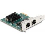 DeLOCK PCI Express x1 Karte zu 2 x RJ45 Gigabit LAN BCM (88205)