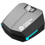 Canyon GTWS-2 Kopfhörer Kabellos Ohrbügel Gaming USB Typ-C Bluetooth Ladestation Schwarz (CND-GTWS2B)