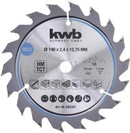 kwb 582357 Hartmetall Kreissägeblatt 140 x 12.75 mm 1 St. (582357)