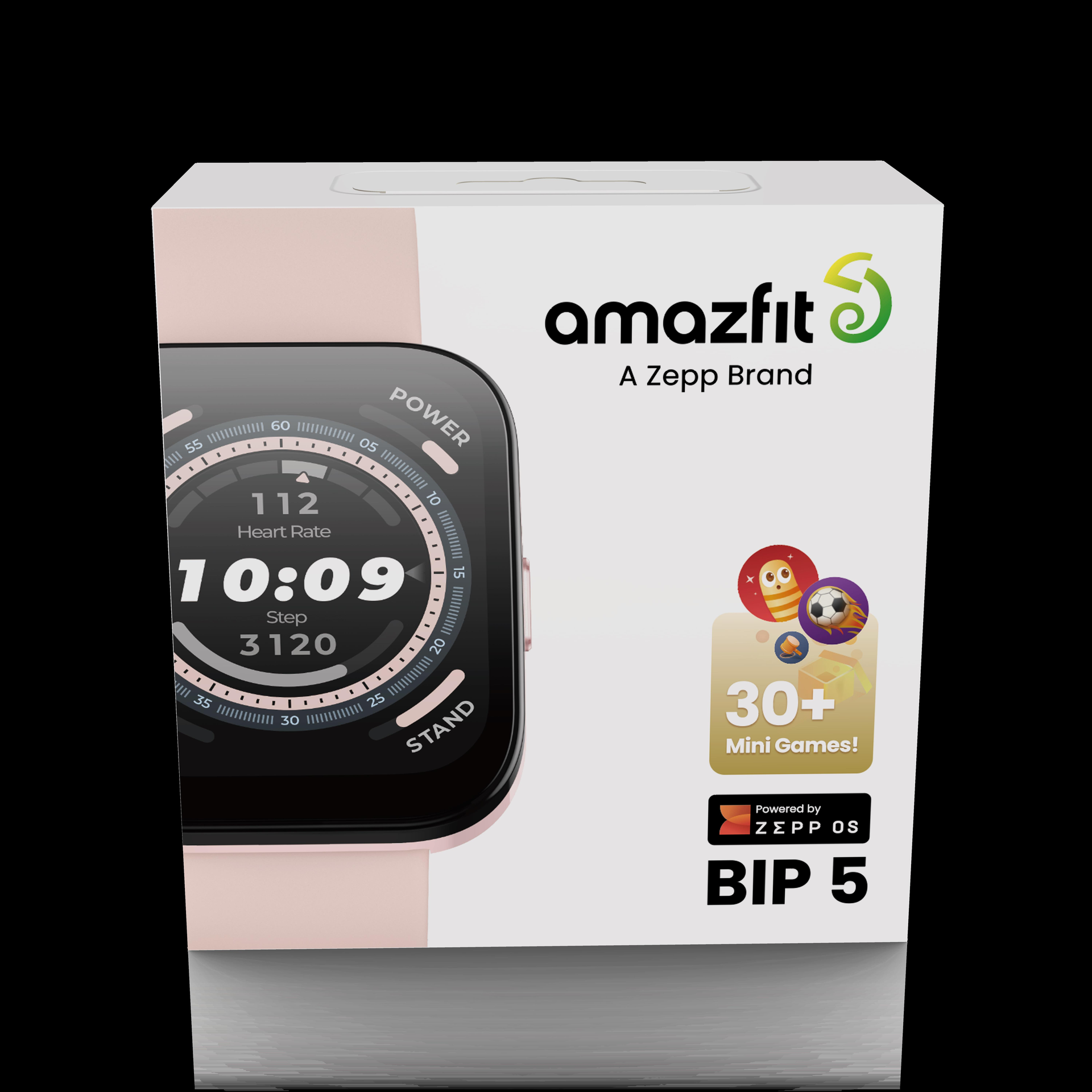 Amazfit Bip 5 1.91" Smartwatch GPS Bluetooth 5.2 Pastellrosa