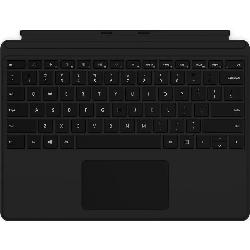 Microsoft Surface Pro X Keyboard QWERTZ Deutsch Schwarz Microsoft Cover port (QJX-00005) (geöffnet)