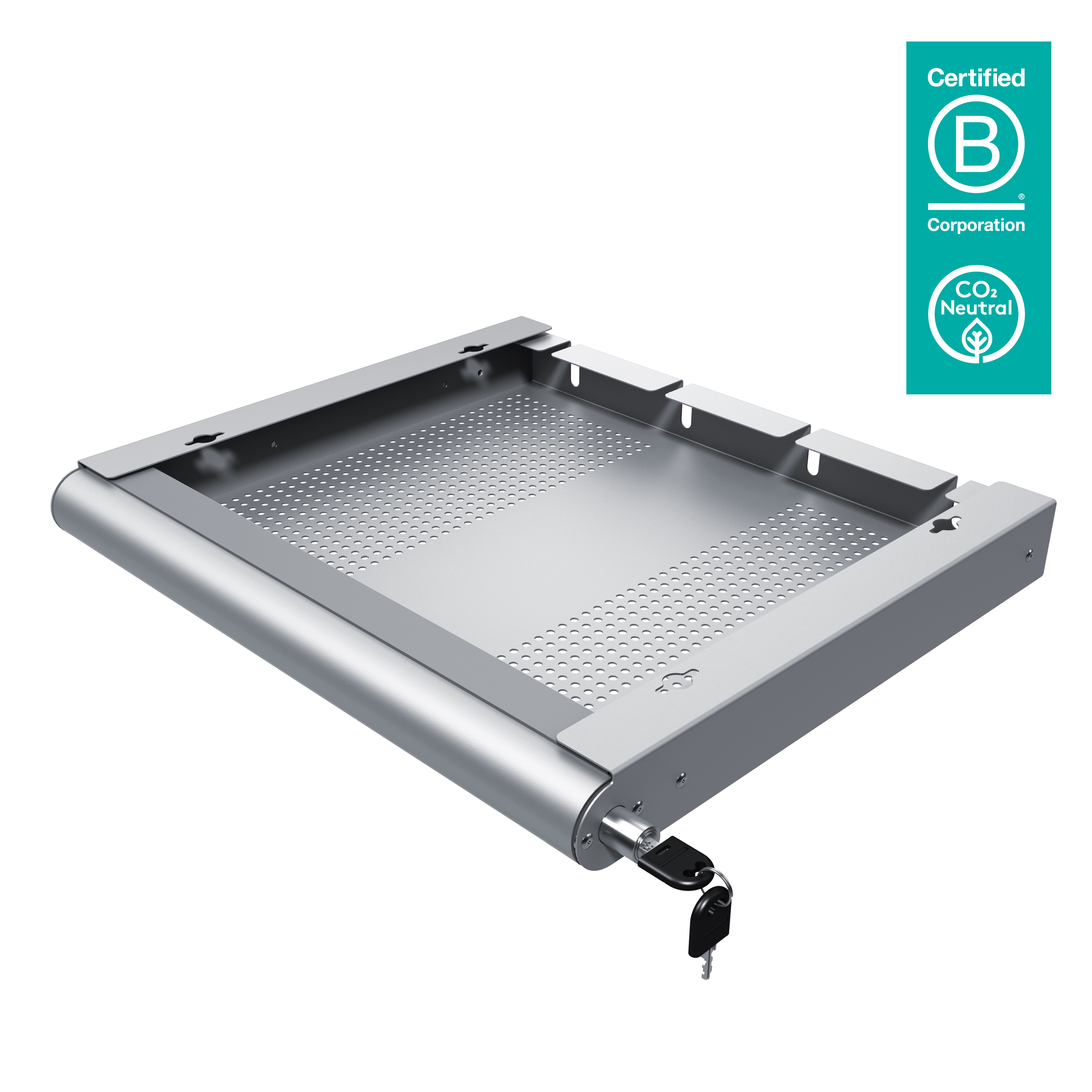 Dataflex Notebook-Sicherheitsfach 20.622 Silber