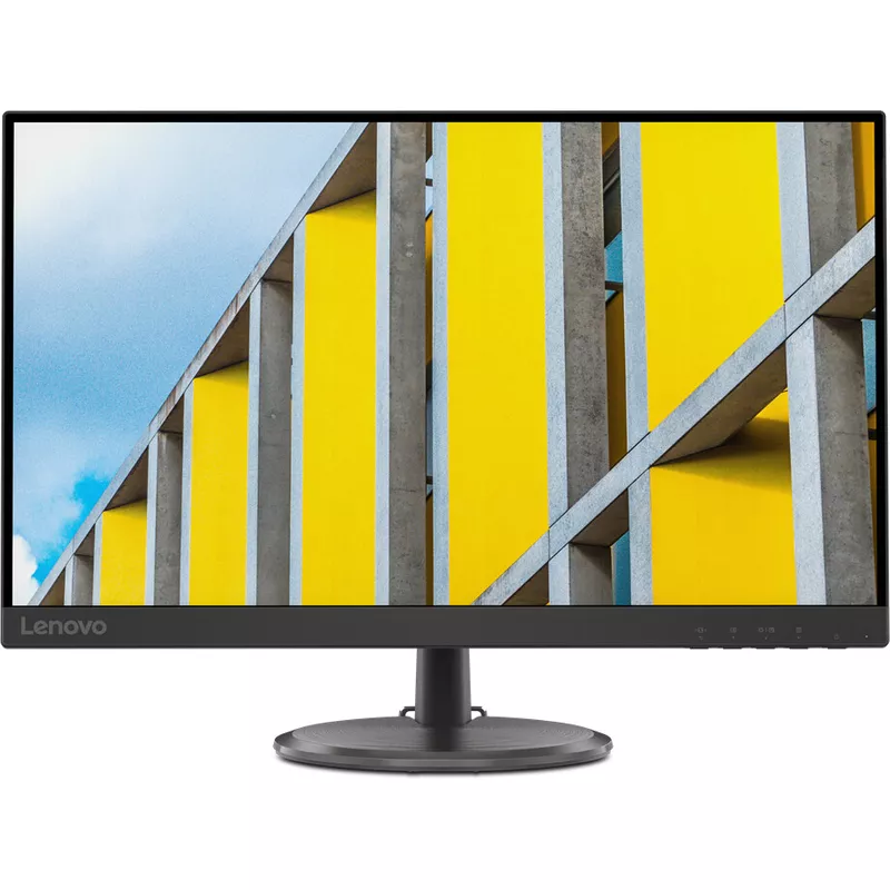 Lenovo D27Q-30 - WQHD Monitor  27 Zoll  2.560 x 1.440 Pixel  60 Hz  VA  16:9  Reaktionszeit 6 ms  1.000:1  Pixeldichte 109 ppi  Helligkeit 250 cd/m²  HDMI  Display Port [Energieklasse F] (66FAGAC6EU) (B-Ware)