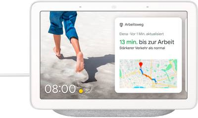 Google Nest Hub Smart Display mit Sprachsteuerung Kreide (GA00516-EU)