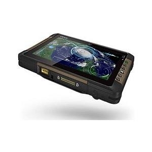 Getac T800 ROBUSTES TABLET Intel Atom Processor x7-Z8700 1.6 GHz / 8.1" sunlight readable display/4GB RAM / Multi-touch TS / 128GB SSD eMMC/ WLAN ac / HD Webcam /8MP AF Rear Camera / Bluetooth / GPS /WIFI+ BT + GPS + Gobi + Passthrough / Win 10 Prof 64-bit / UK und EU Power Plug (TD68Y2DB5HXX)