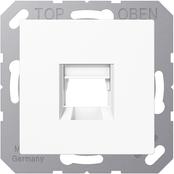Jung A1569-15WEWW Abdeckung f.MJ 1f WE (TE-connect.) (A1569-15WEWW)