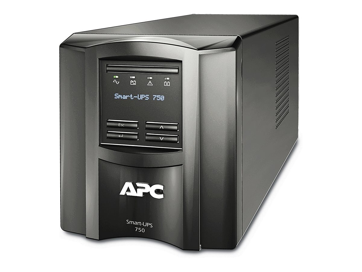 APC Smart-UPS 750VA LCD USV 750 VA / 500 W 120 V Schwarz