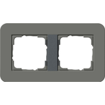 GIRA 0212423. Produktfarbe: Anthrazit, Grau, Markenkompatibilität: GIRA, Oberflächentyp: Matte (0212423)