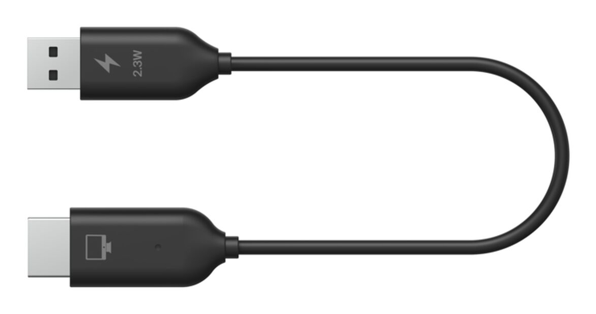 Belkin ConnectAir AVC024HQBK Kabelloser HDMI-Adapter Schwarz