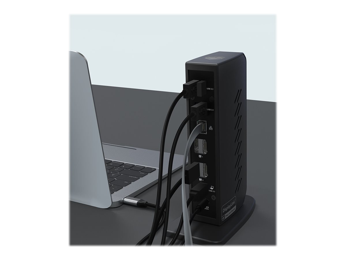 ICY BOX IB-DK2252AC Dockingstation USB-C Schwarz