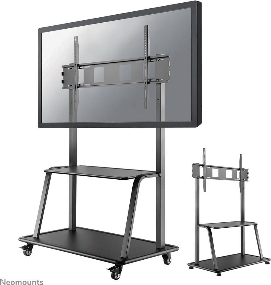 Neomounts NS-M4000BLACK TV-Rollwagen 152,4 cm (60) - 267,0 cm (105) Bodenständer, Starr