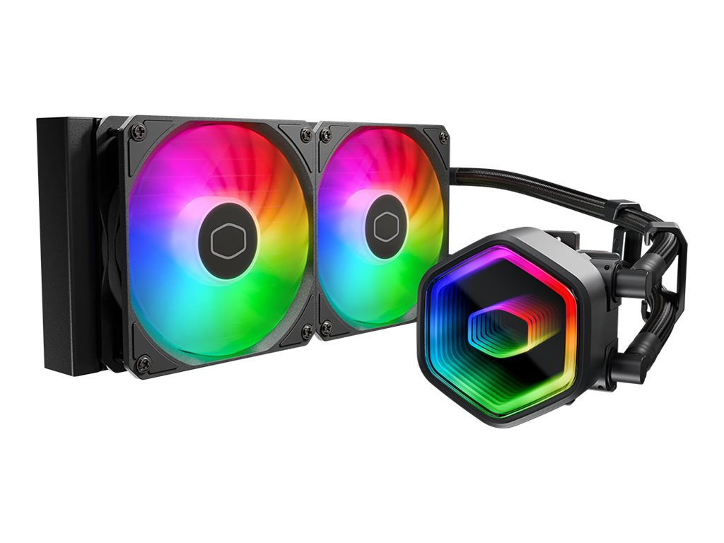 Cooler Master MasterLiquid 240 Core II Prozessor-Flüssigkeitskühlsystem 240 mm Schwarz