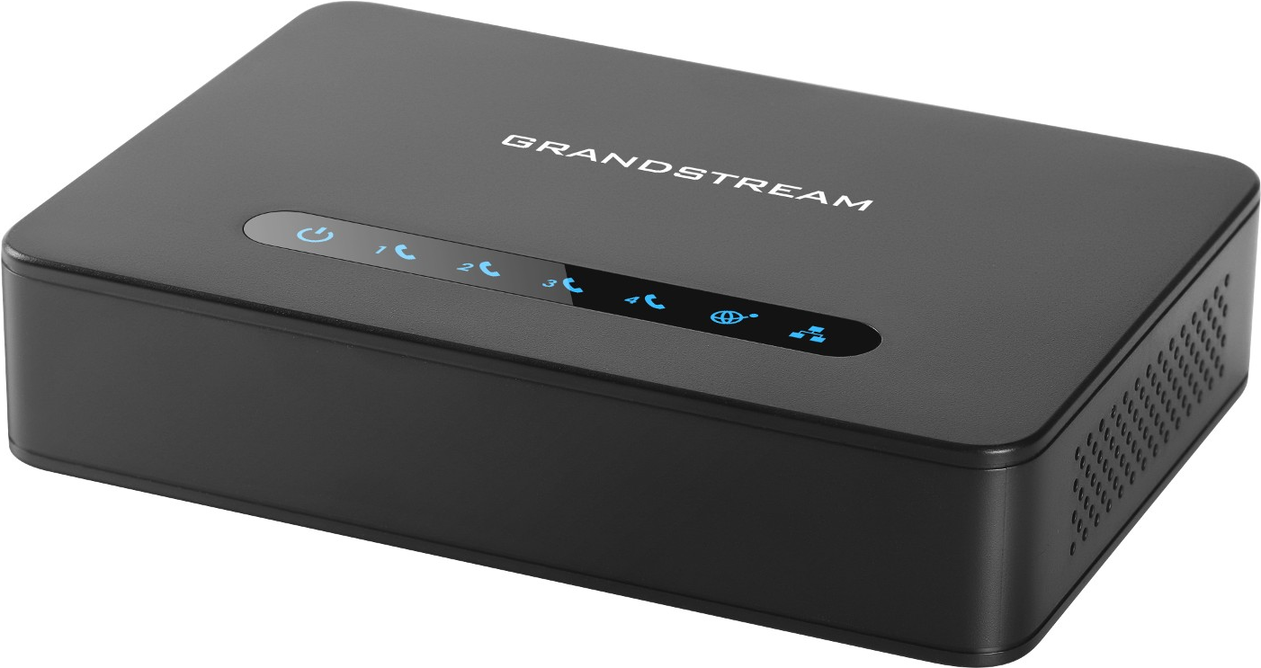 Grandstream HT814 VoIP-Telefonadapter (HT814)