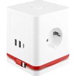 Olympia Steckdosenwürfel IOIO SW 1000 weiß (41214)