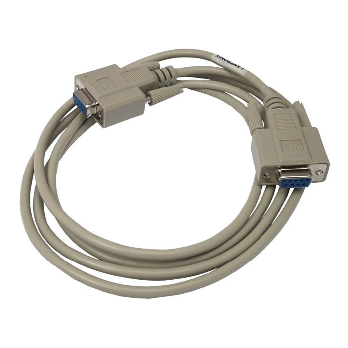 Lantronix ACC-500-164-R Nullmodemkabel DB-9 Buchse zu DB-9 Buchse 1,83 m Grau