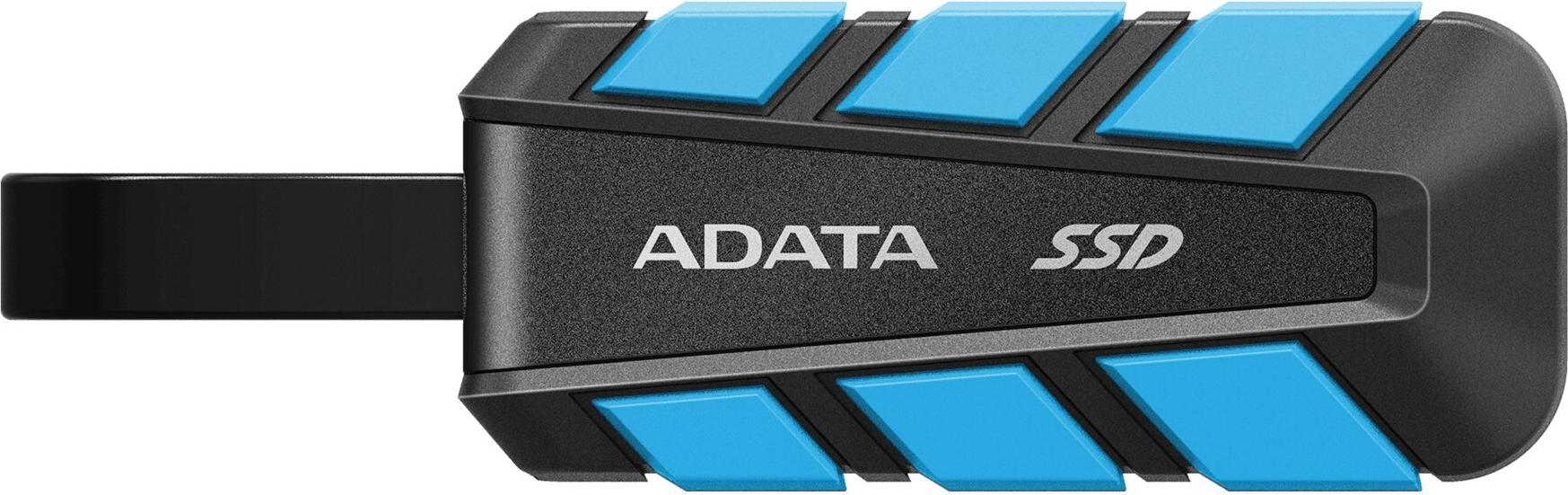 ADATA Externe SSD SC740    500GB Plug&Go blue 1050/1000  MIL.STD (SC740-500G-CBU)
