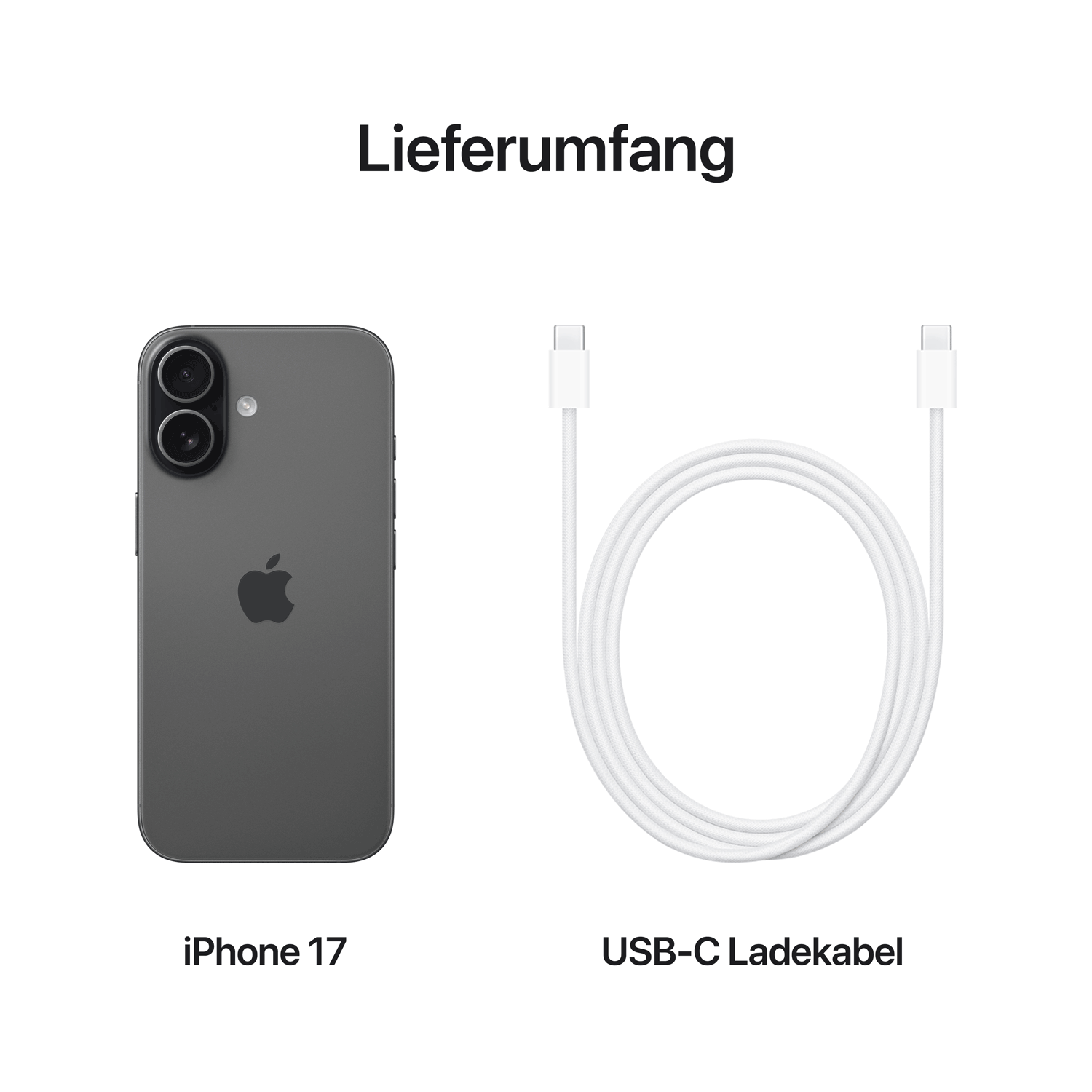 Apple iPhone 17 512 GB Schwarz