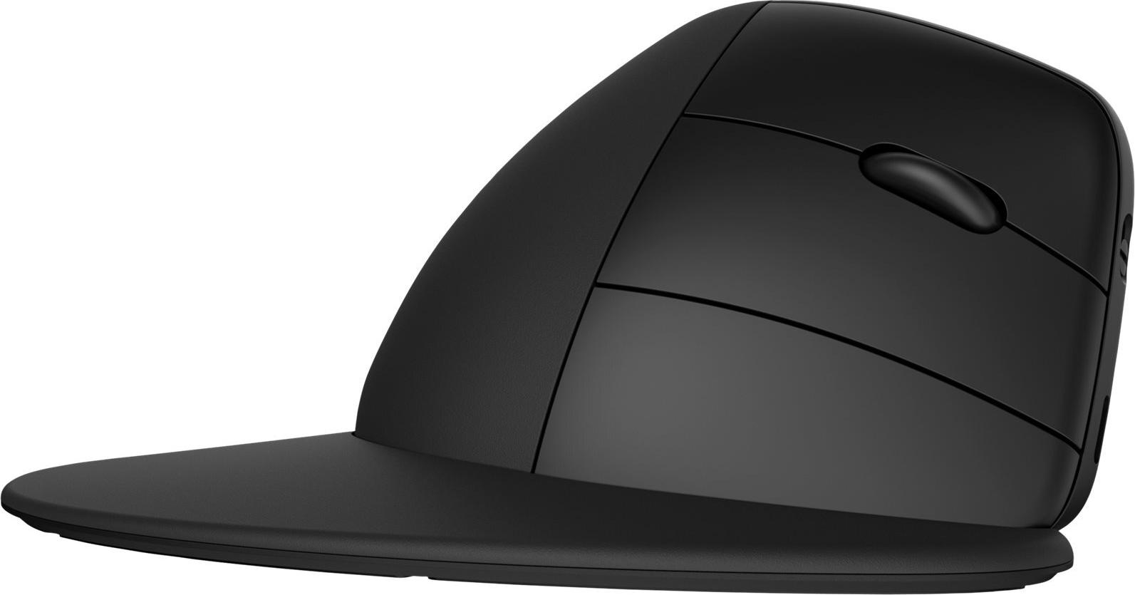 HP 925 Ergonomische vertikale Maus Schwarz