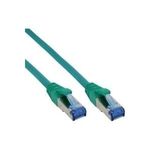 InLine® Patchkabel Cat.6A, S/FTP (PiMf), halogenfrei, 500MHz, grün, 2m (76802G)