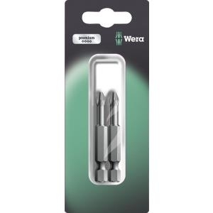 Wera Kreuzschlitz-Bit PH 2 851/4 TZ SB SiS Werkzeugstahl legiert, zähhart F 6.3 2 St. (05134381001)